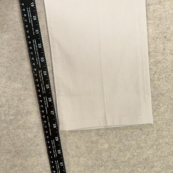 Ermenegildo Zegna Jeans Mens 34 Ivory Stretch Five Pocket Cotton Blend *34x28* - Picture 11 of 16